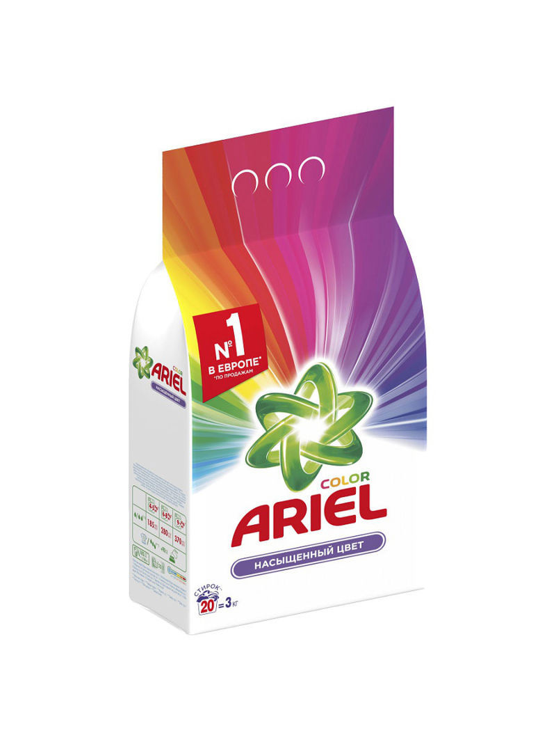 Washing powder "Ariel Color & Style" 3kg