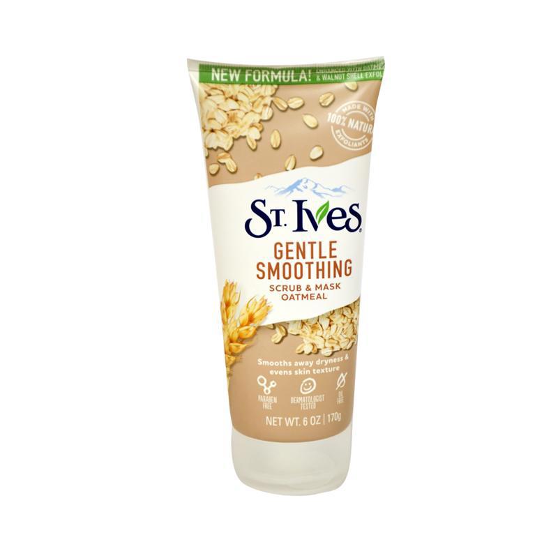 Face scrub-mask "St.Ives" aotmeal, smoothing 170g
