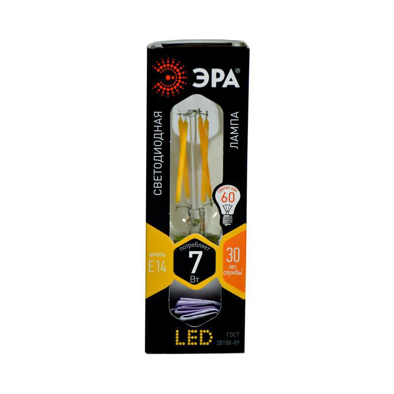 Bulb "Era" F-LED 7W B35 E14 2700K warm light