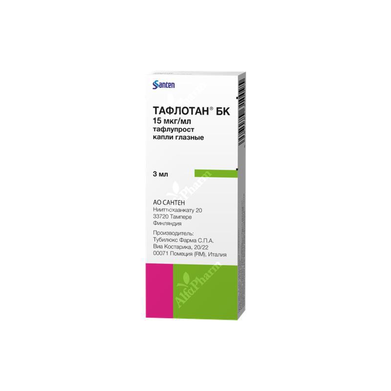 Taflotan BK eye drops 15mcg/ml - 3ml