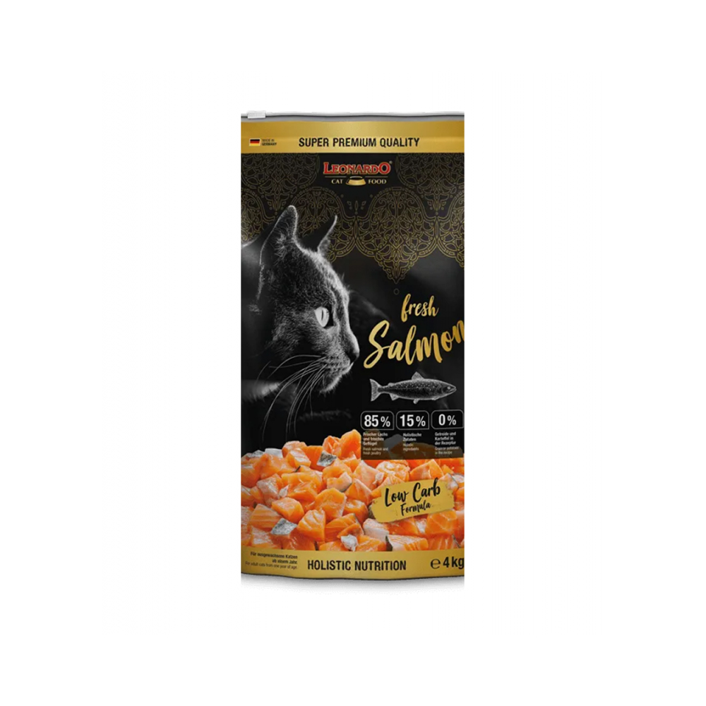 Leonardo Fresh Salmon չոր կատվի կեր, 1 կգ