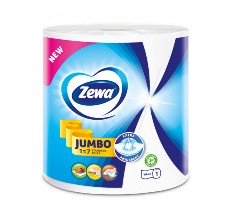 Бумажное полотенце "Zewa Jumbo Standard" 1 шт