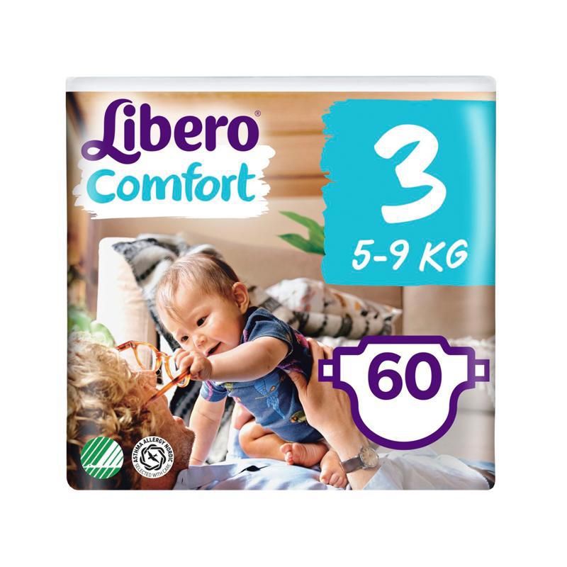 Подгузники Libero Comfort 3 5-9кг 30шт
