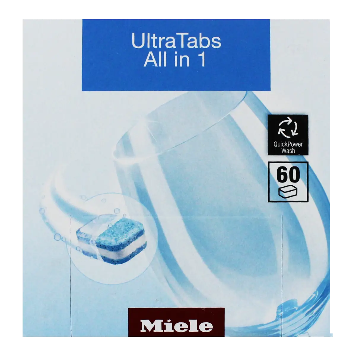 Capsules for dishwasher use "Miele Ultra Tabs All in 1" 60 pcs
