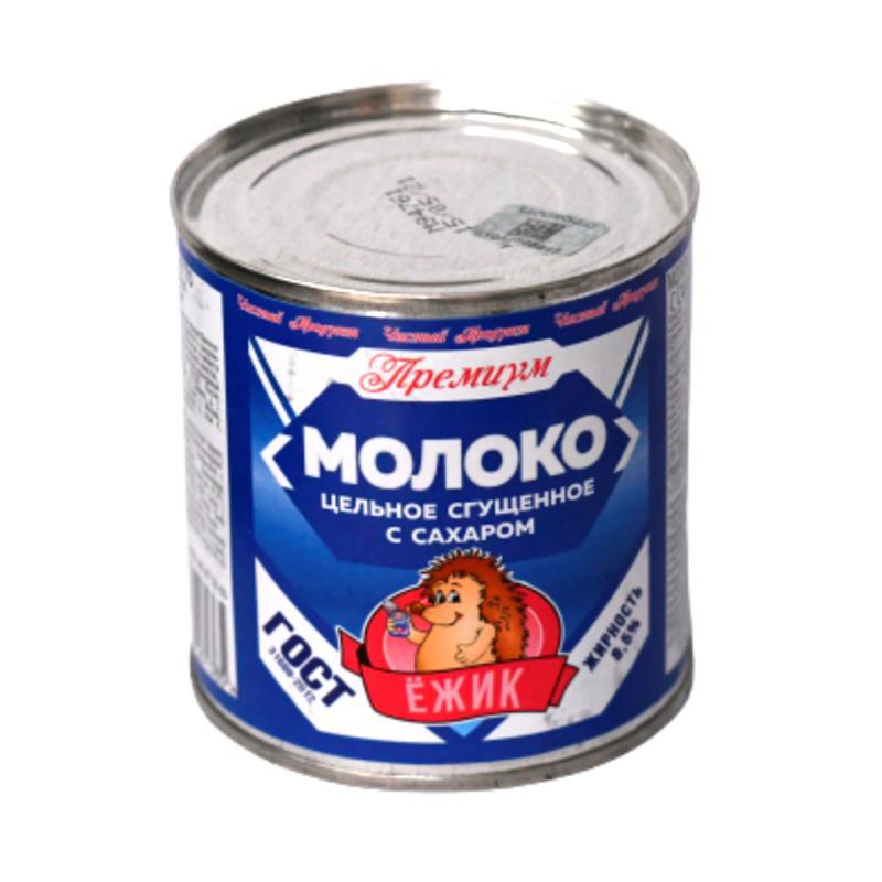 Condensed milk "Yozhik" 8.5% (can) 380g