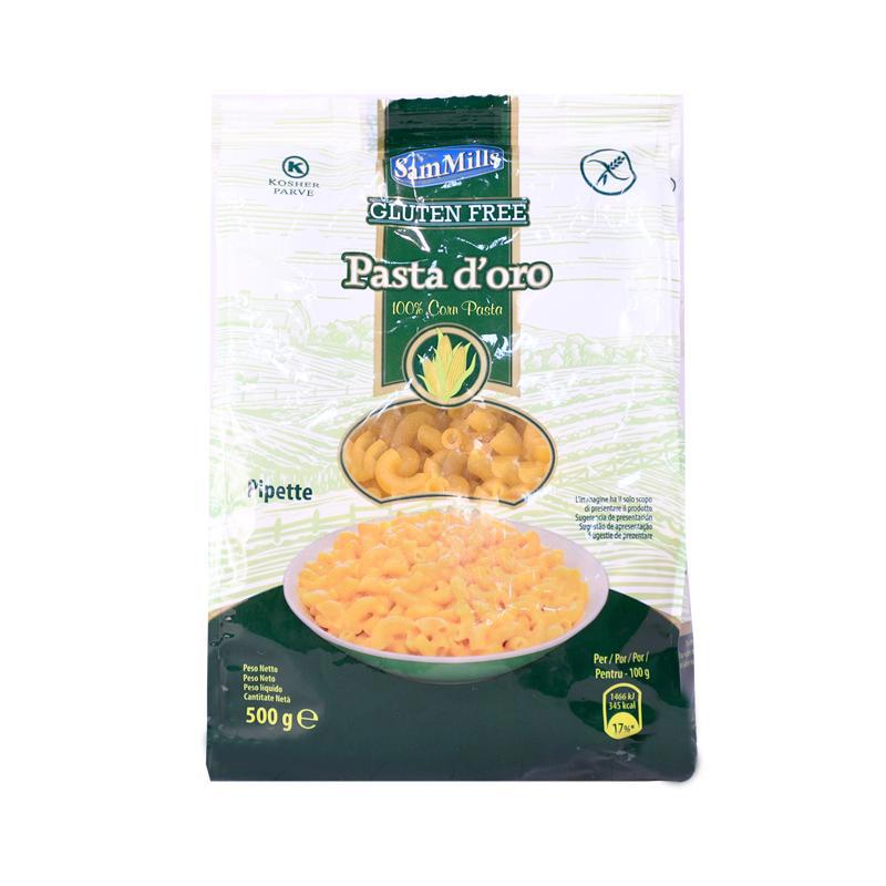 Pasta "Sam Mills" pipette, gluten free 500g
