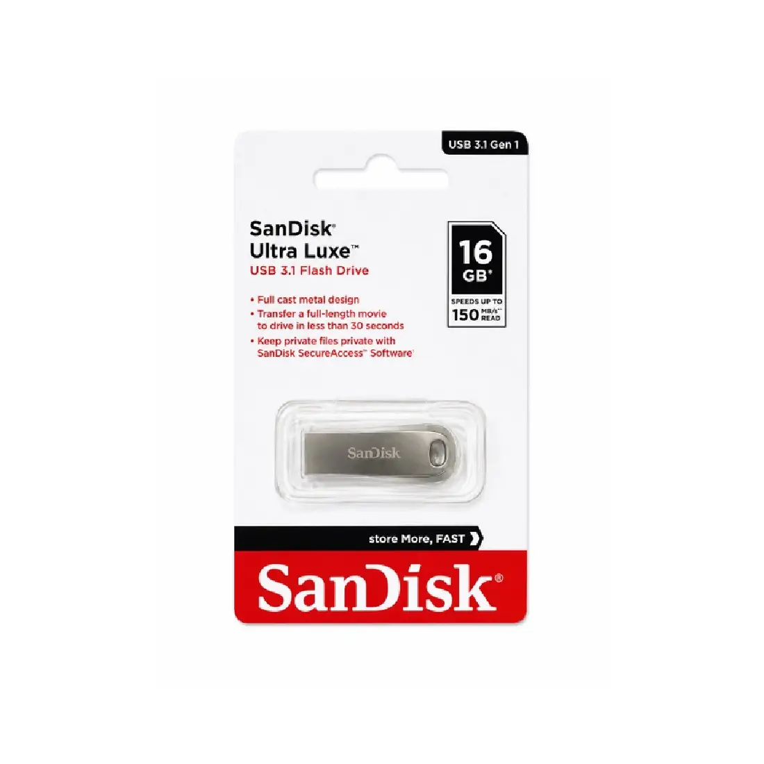 Հիշողության կրիչ Sandisk 16GB USB 3.0/3.1