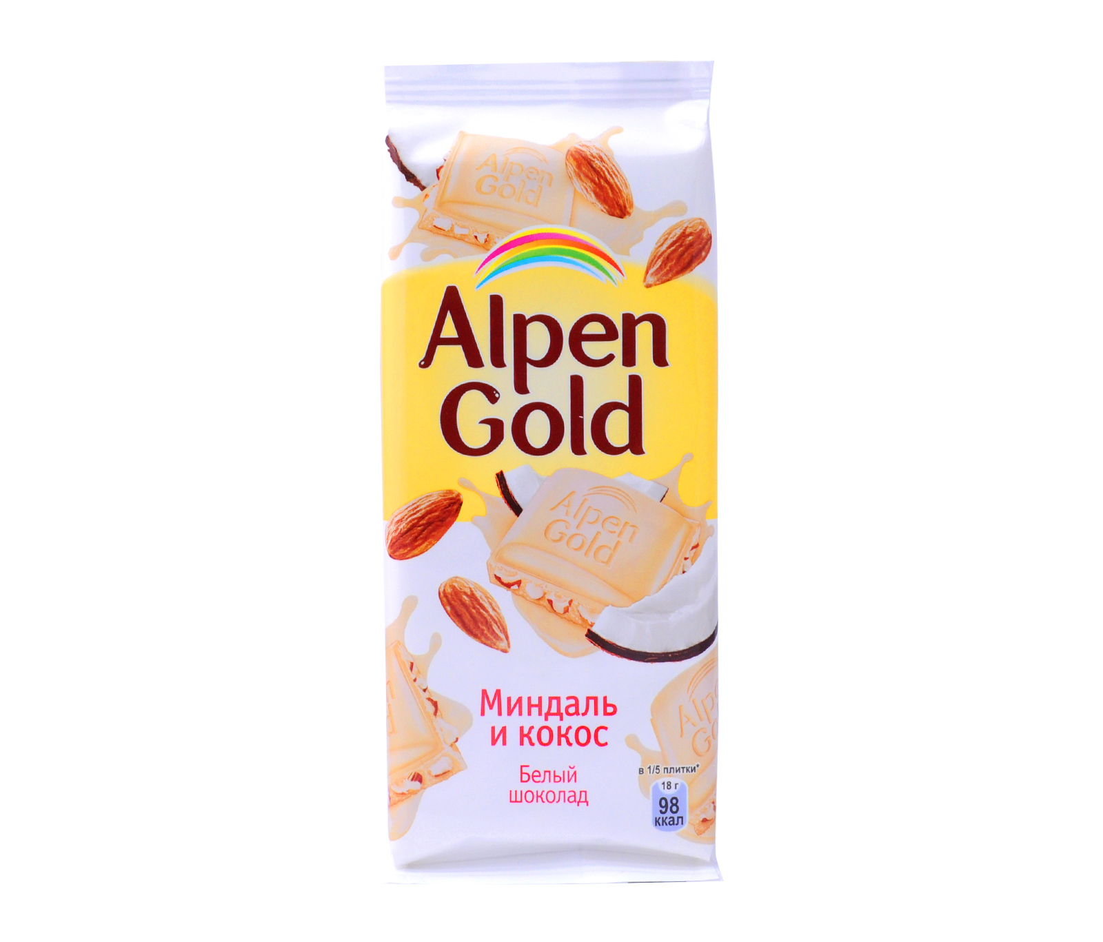 90г Alpen Gold миндаль Кокос