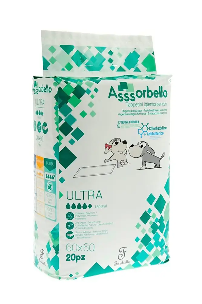 Հիգիենիկ տակաշոր / Hygienic pads 20x: Ferribiella (Ultra; 60x60)