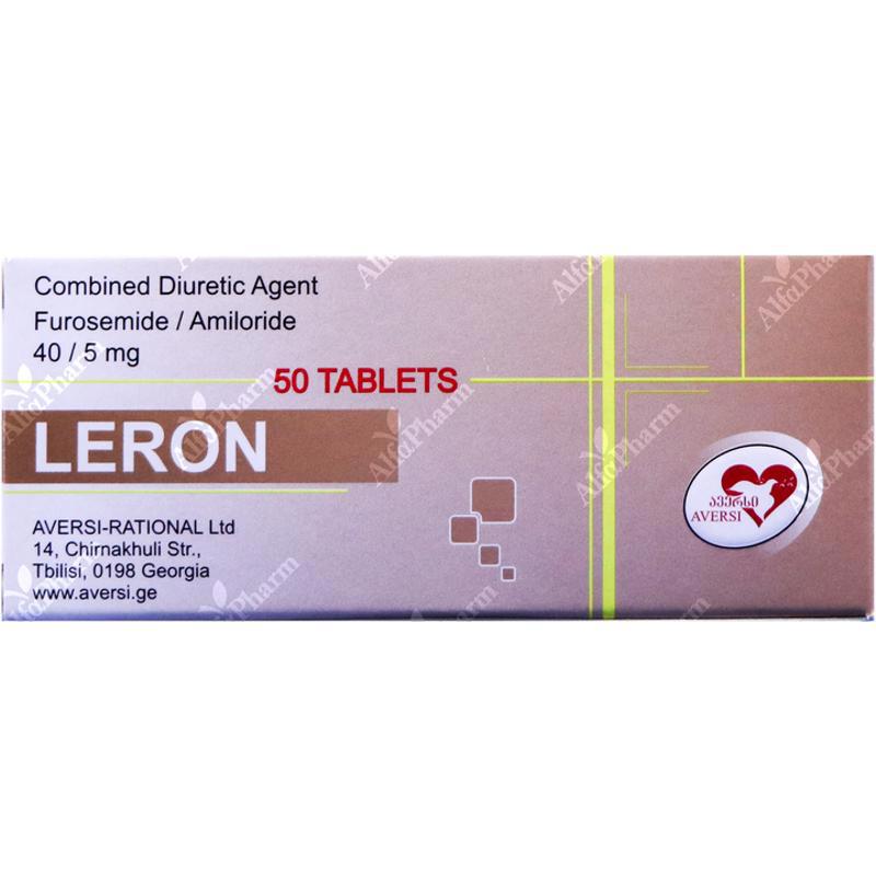 Leron tablets 40/5 mg x 50
