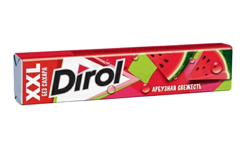 Chewing gum "Dirol XXL" 19g Watermelon

