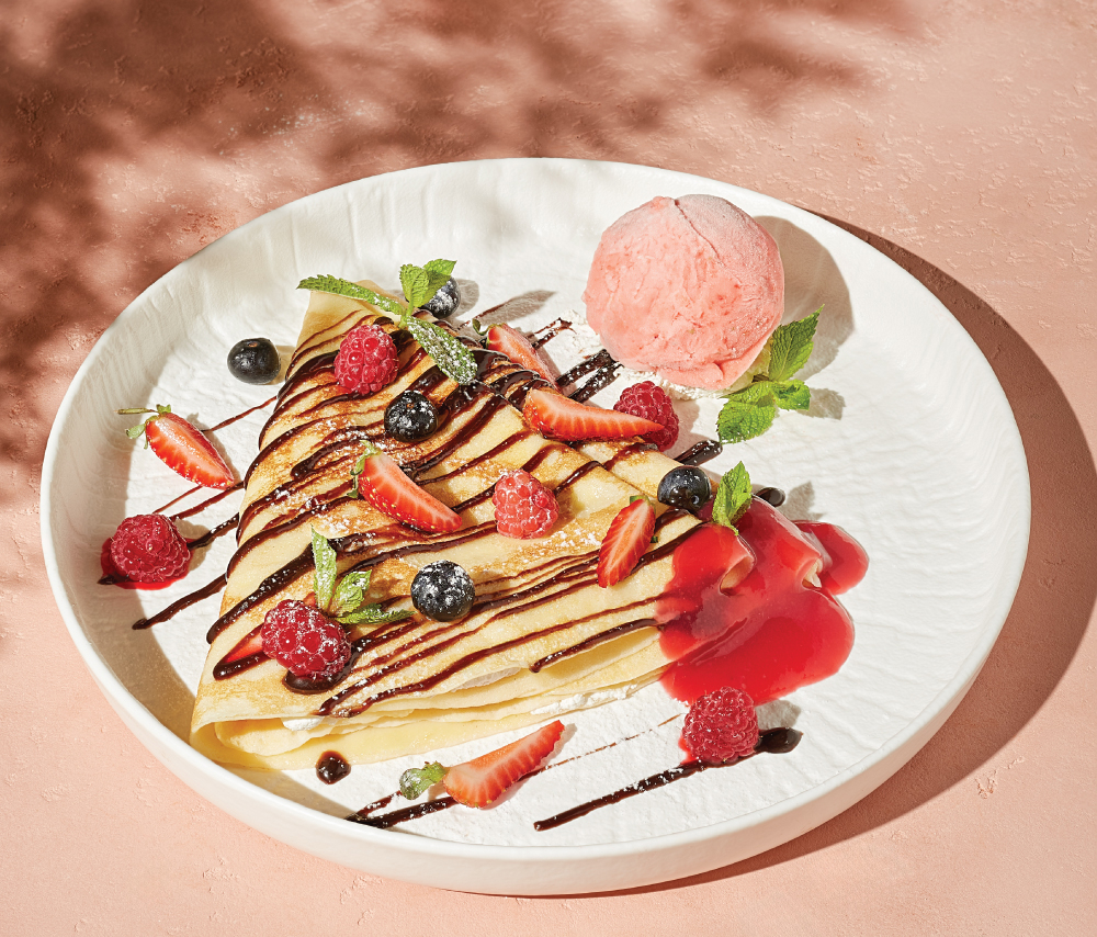 Հատապտուղներով կրեպ