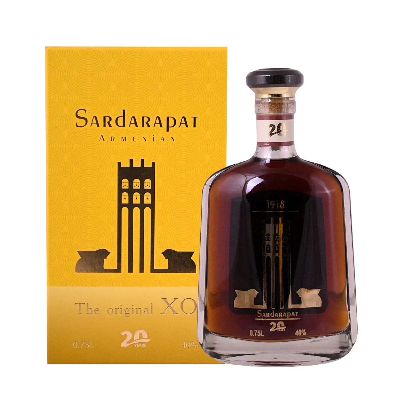 Коньяк Sardarapat 20л (кор.) 0.75л