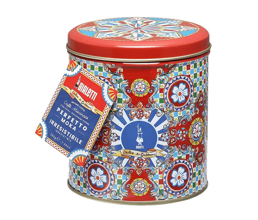 Սուրճ Դոլչե Գաբբանա Սիցիլիական դիզայնով (թիթեղյա տուփ) 200գ