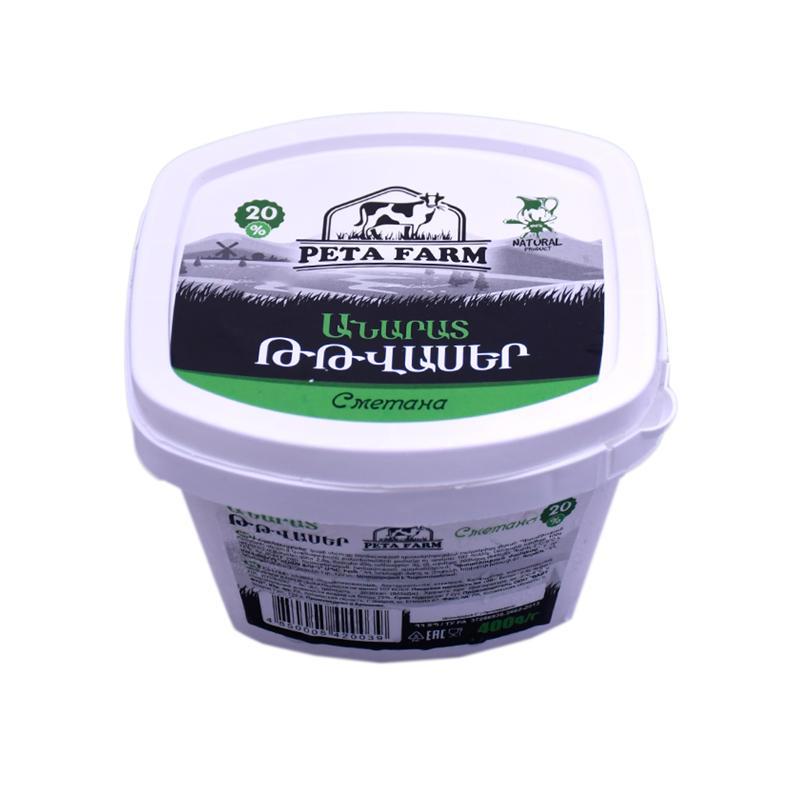 Թթվասեր «Պետա Ֆարմ» 20% 400գր
