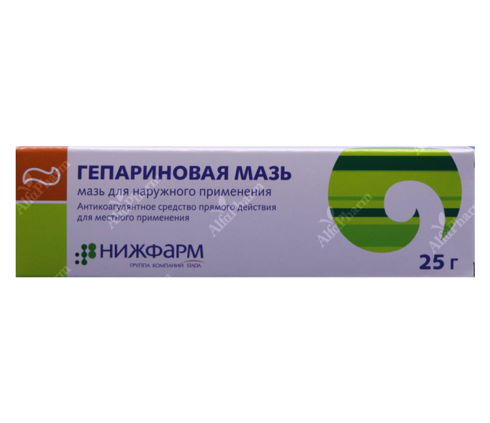 Heparin ointment 100 ED - 25g