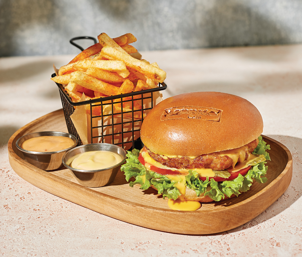 Куриный бургер