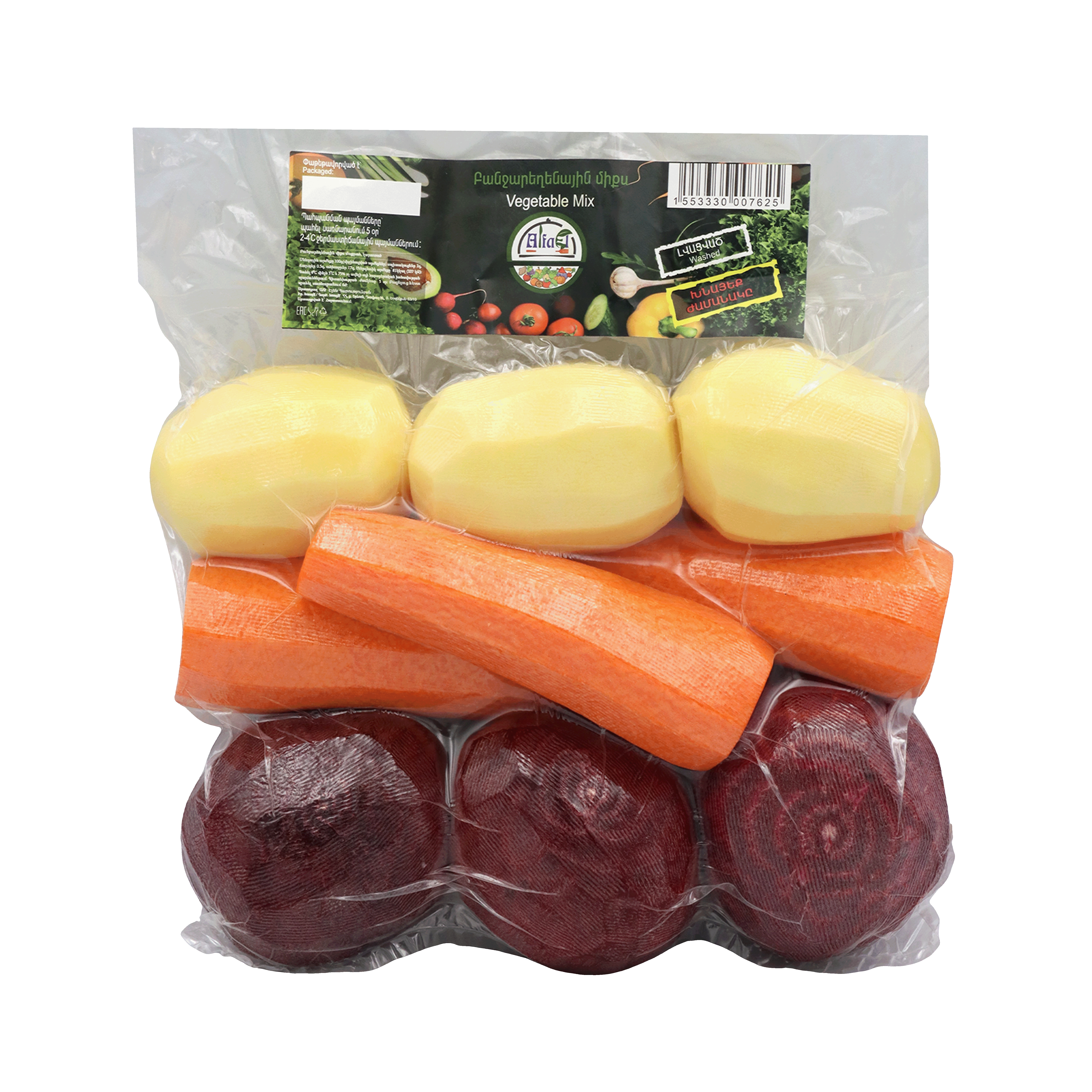 Potatoes, carrots, beets "Alfael" 1kg