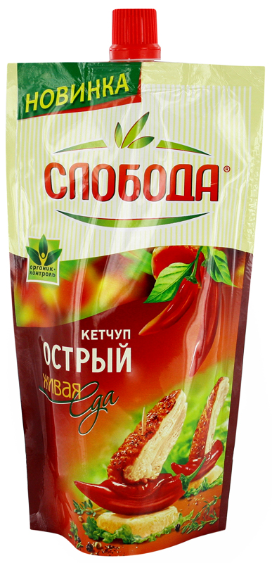 Кетчуп острый "Слобода" 220г