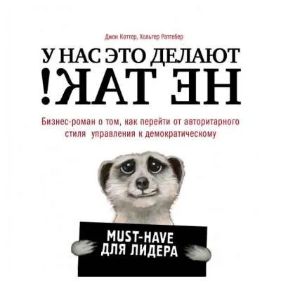 У нас это делают не так! Бизнес-роман о том, как перейти от авторитарного стиля управления к демокра
