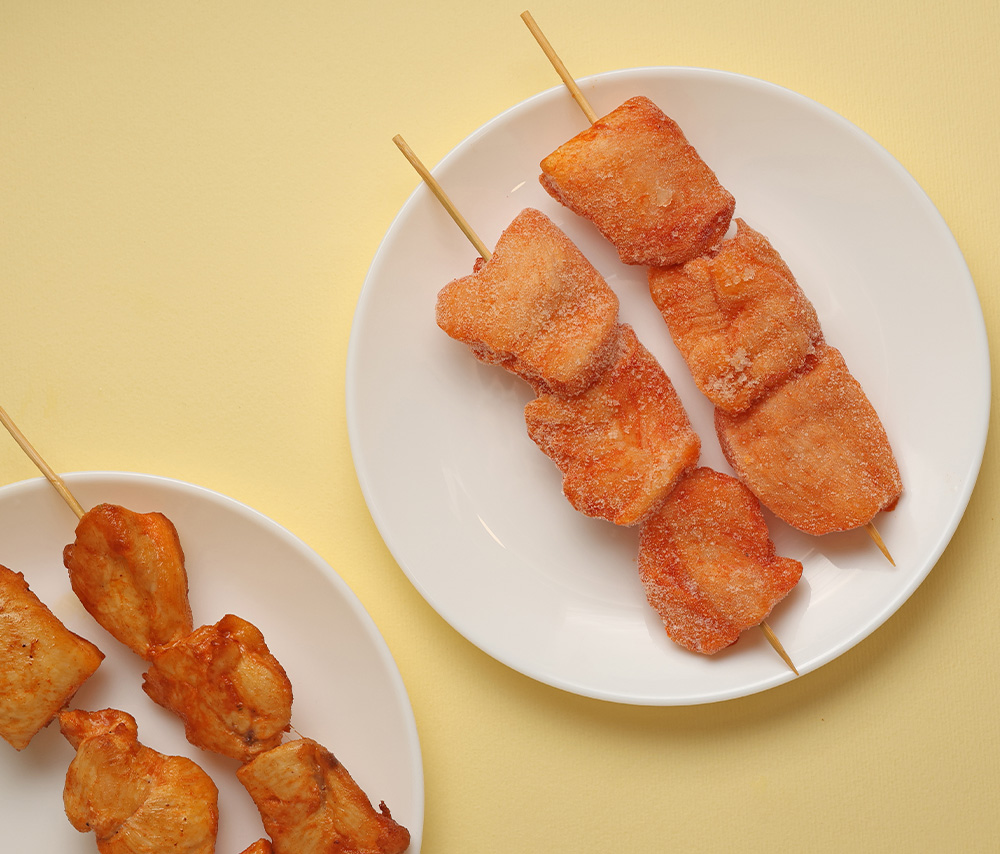 Chicken skewers