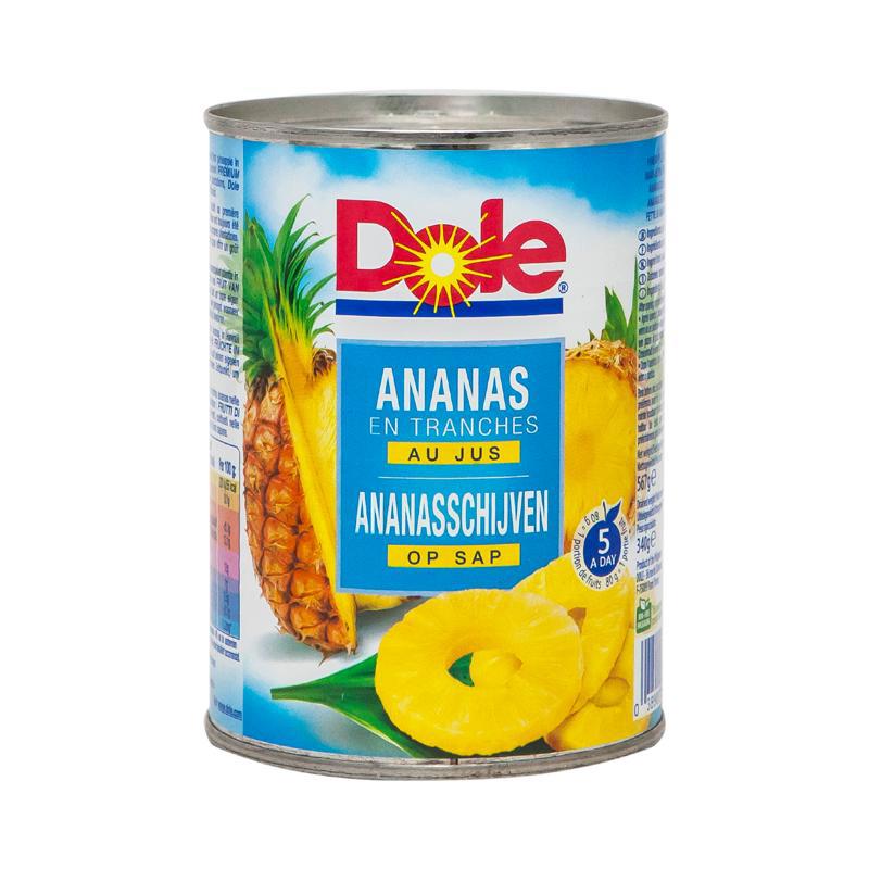 Ананас в сиропе "Дол" кольца 567г