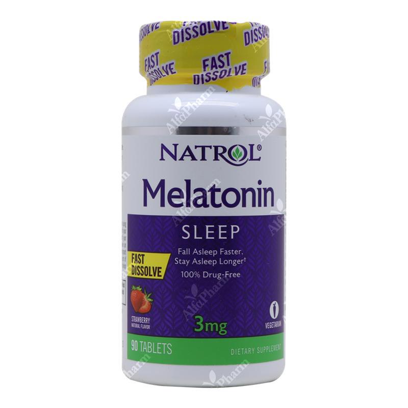 Melatonin sublingual tablets 3mg x 90