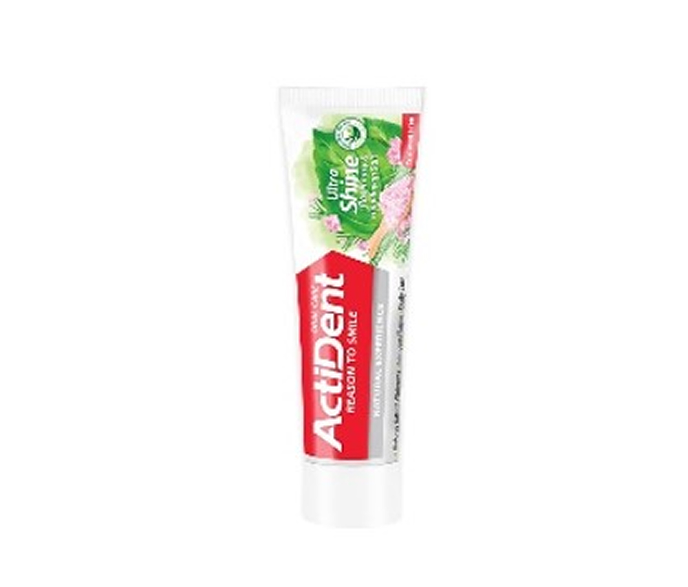 Ատամի մածուկ, Ուլտրասպիտակ "Actident" 100 գր․