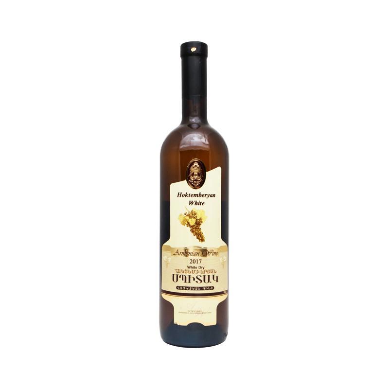 Wine "MAP" Hoktemberyan, white dry 0.7l