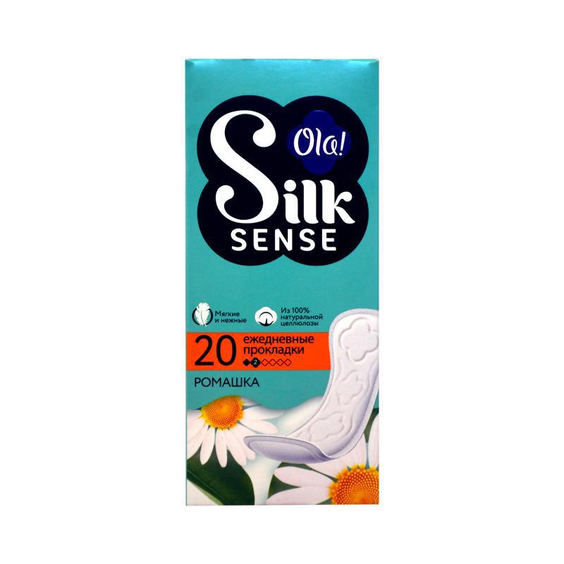 Daily pads "Ola" Silk sense, chamomile 20pcs