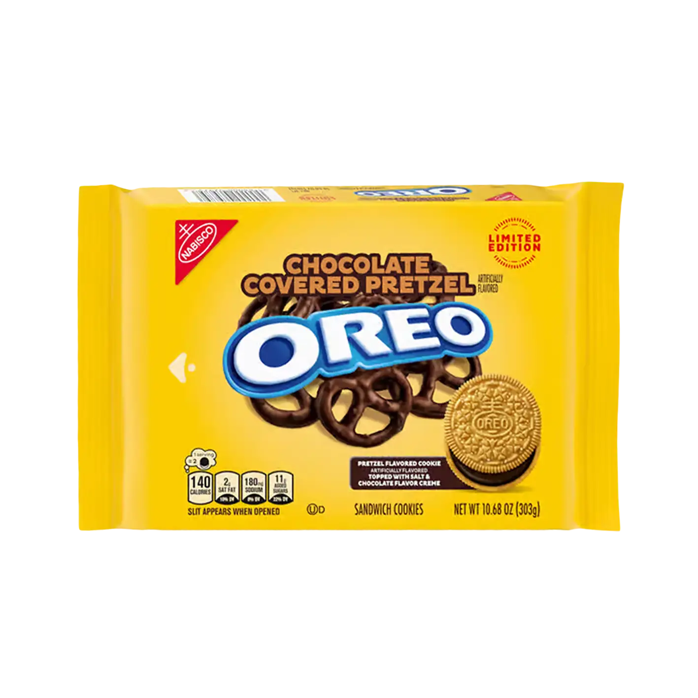 Печенье "Oreo" шок.крем и крендельки303г