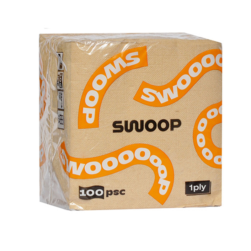 Անձեռոցիկ 24x24 SWOOP կաթնագույն