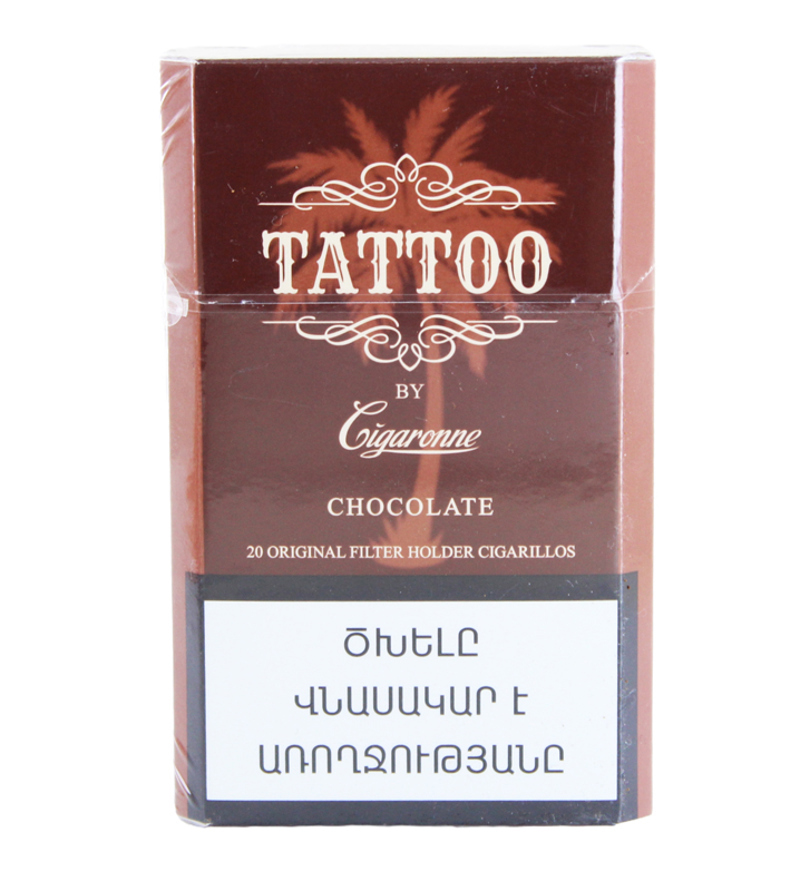 Cigarillo "Cigaronne Tattoo King Size Chocolate" 	