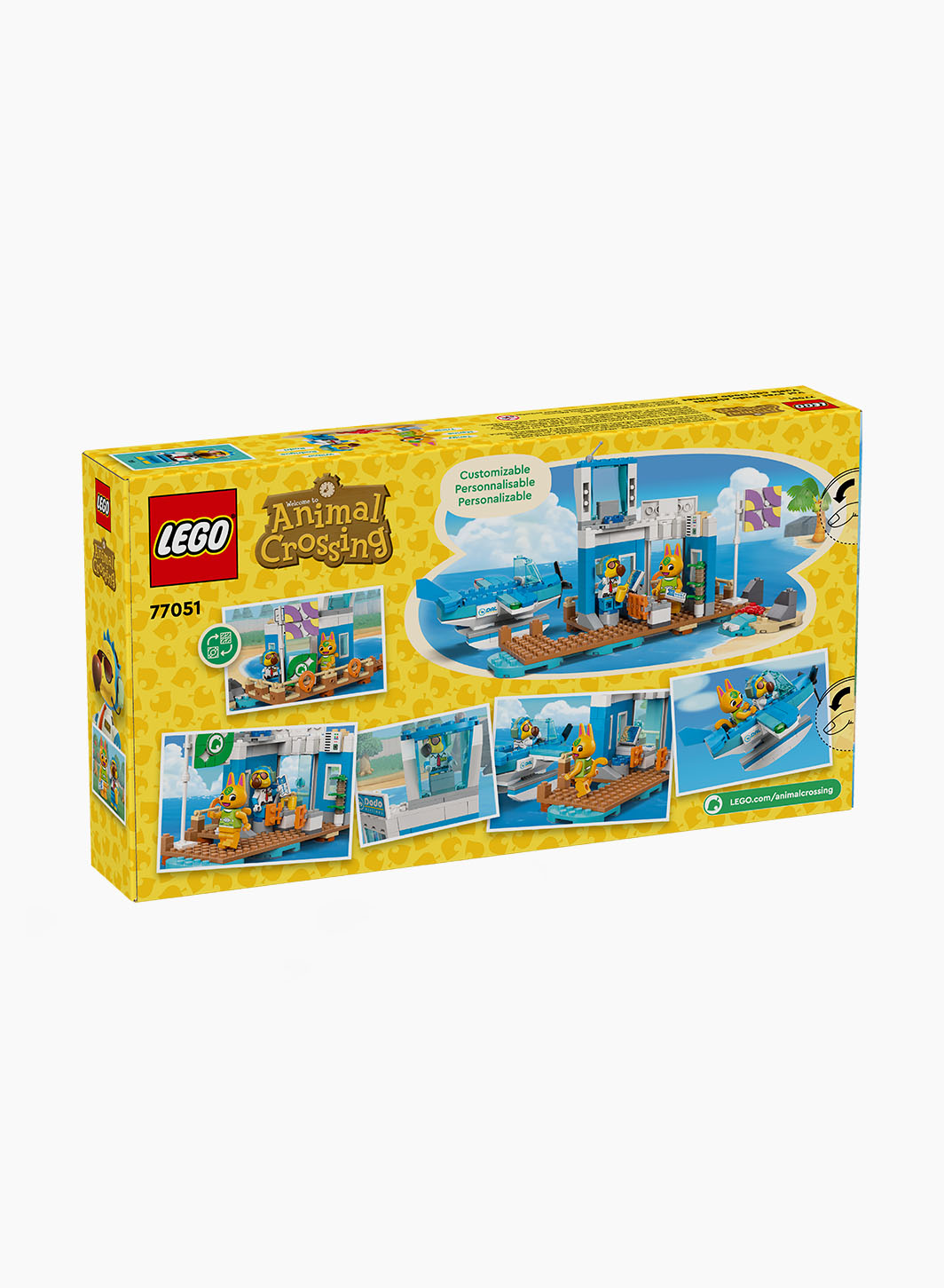 Lego Կառուցողական խաղ Animal Crossing «Թռիչք Դոդոյի ավիաուղիներով»