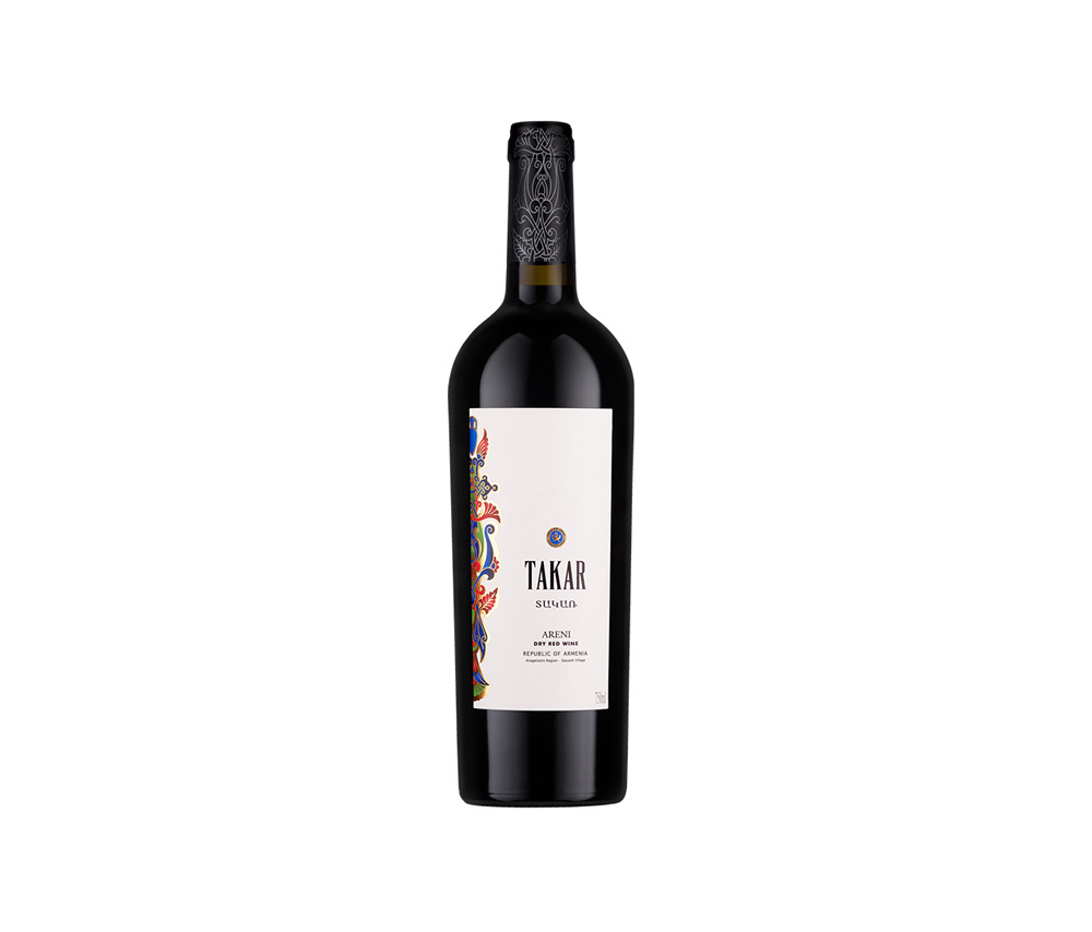 Вино Такар Красное, схухое 0.75л
