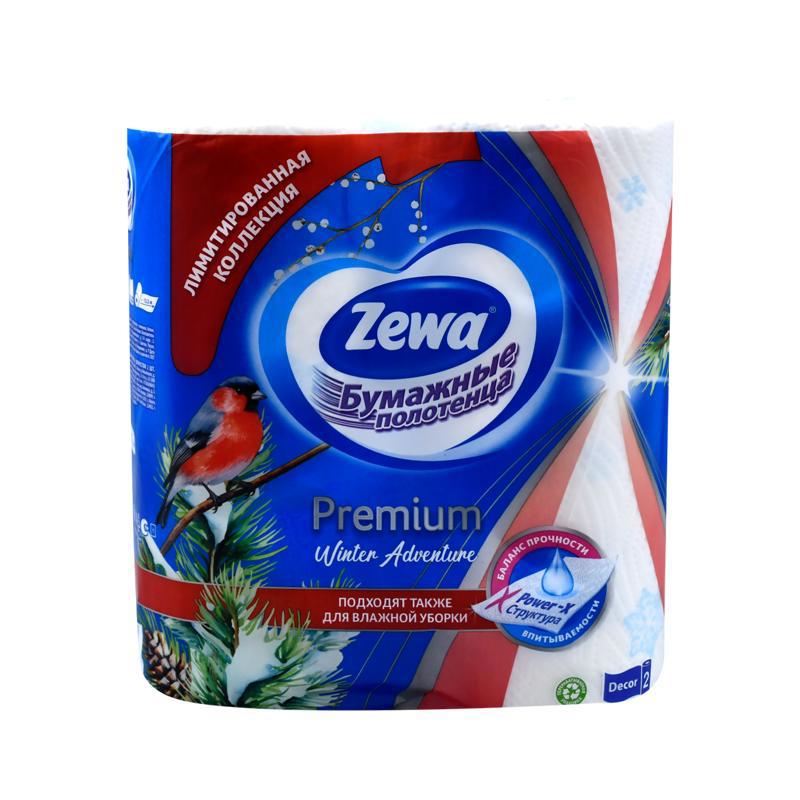 Թղթե սրբիչ «Զեվա» Պրեմիում Դեկոր, երկշերտ 2հտ