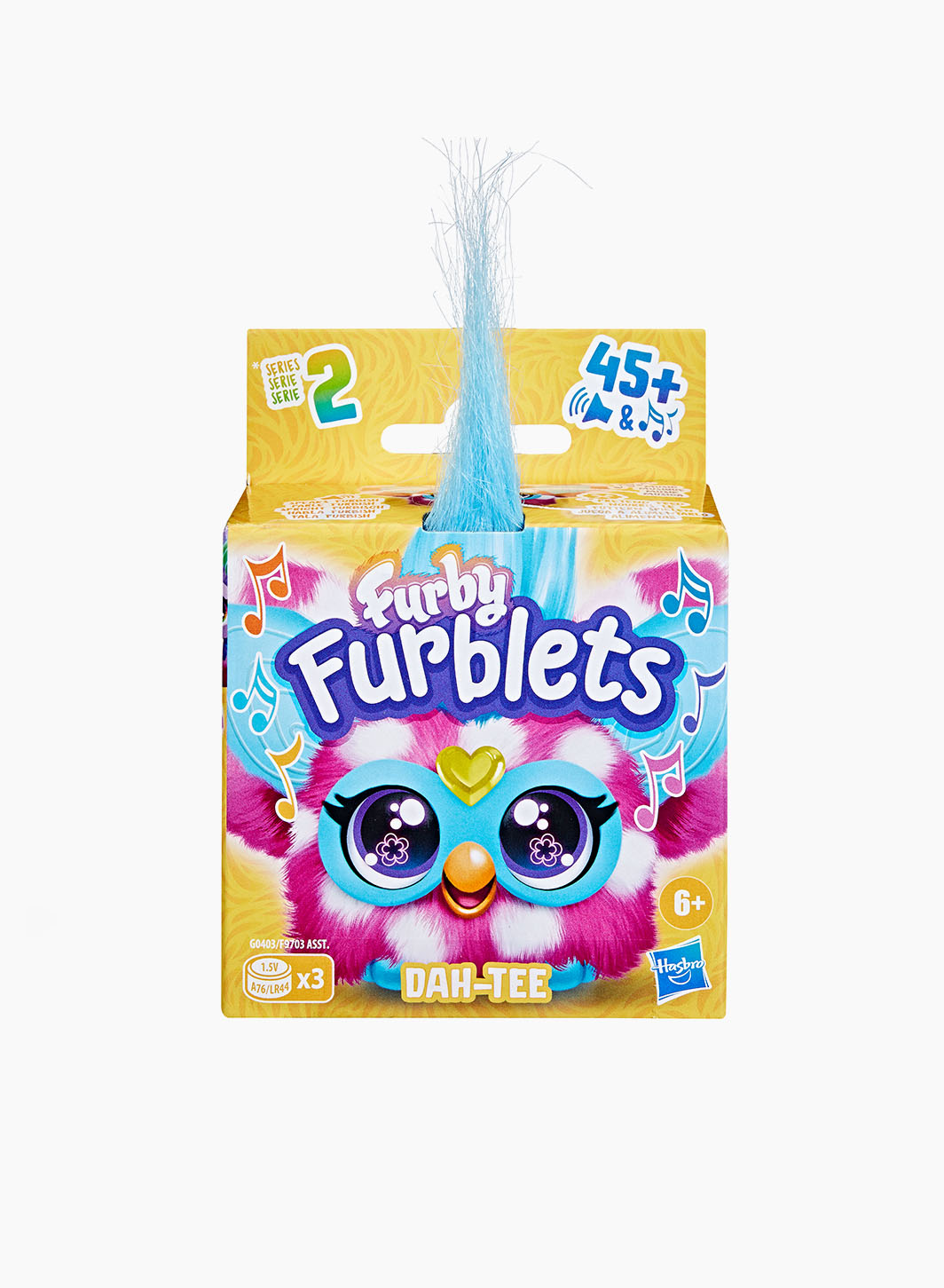 Hasbro Электронная плюшевая игрушка "Dah-Tee" с 45 звуками