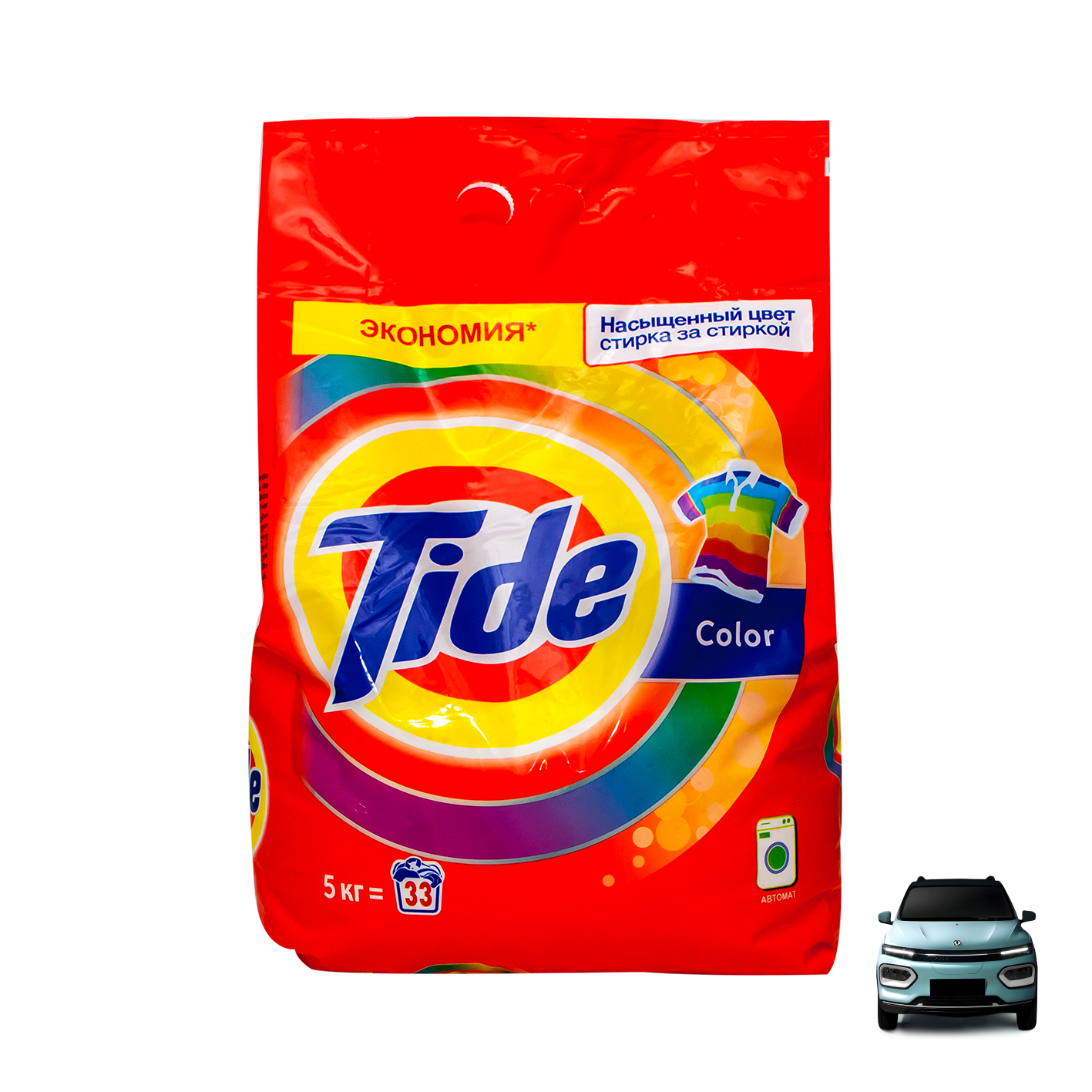 Washing powder "Tide" color, automat 5kg