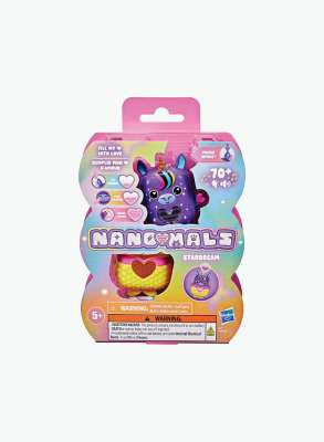 Hasbro Էլեկտրոնային կենդանի Nano-mals «Կեսգիշերային միաեղջյուր»