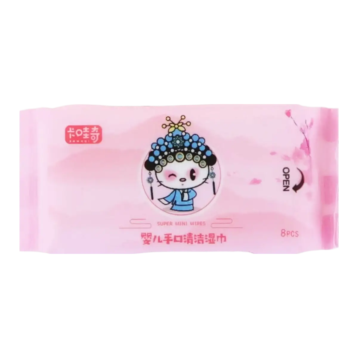 Kids wet wipes "Oxilim Mini" 8 pcs
