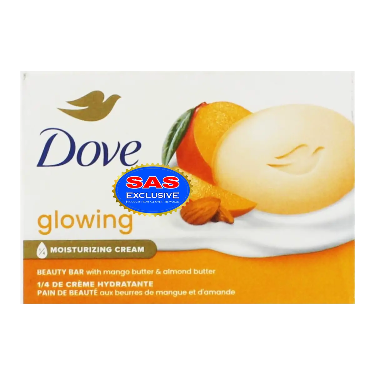 Cream-soap "Dove Glowing" 106g
