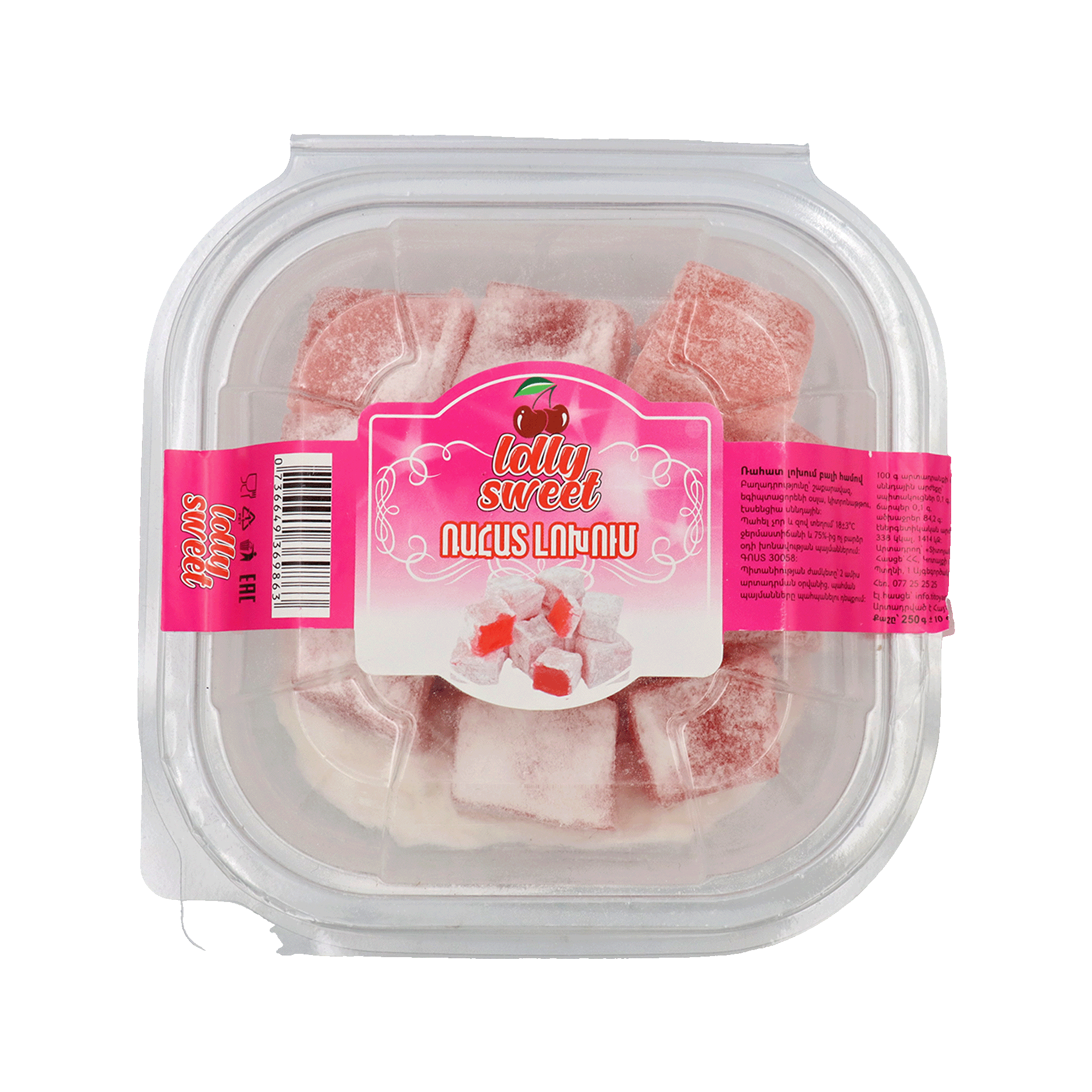 Ռահաթ-լոխում «Լոլի Սվիթ» բալ 250գր