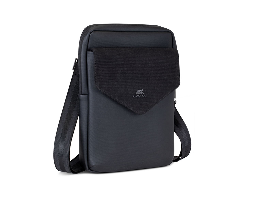 Պայուսակ Rivacase 8511 black Cardiff Canvas Crossbody 11"