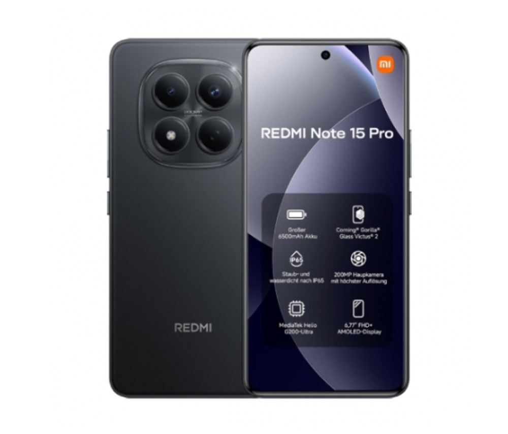 Բջջային հեռախոս Xiaomi Redmi Note 15 Pro 8GB/256GB Black