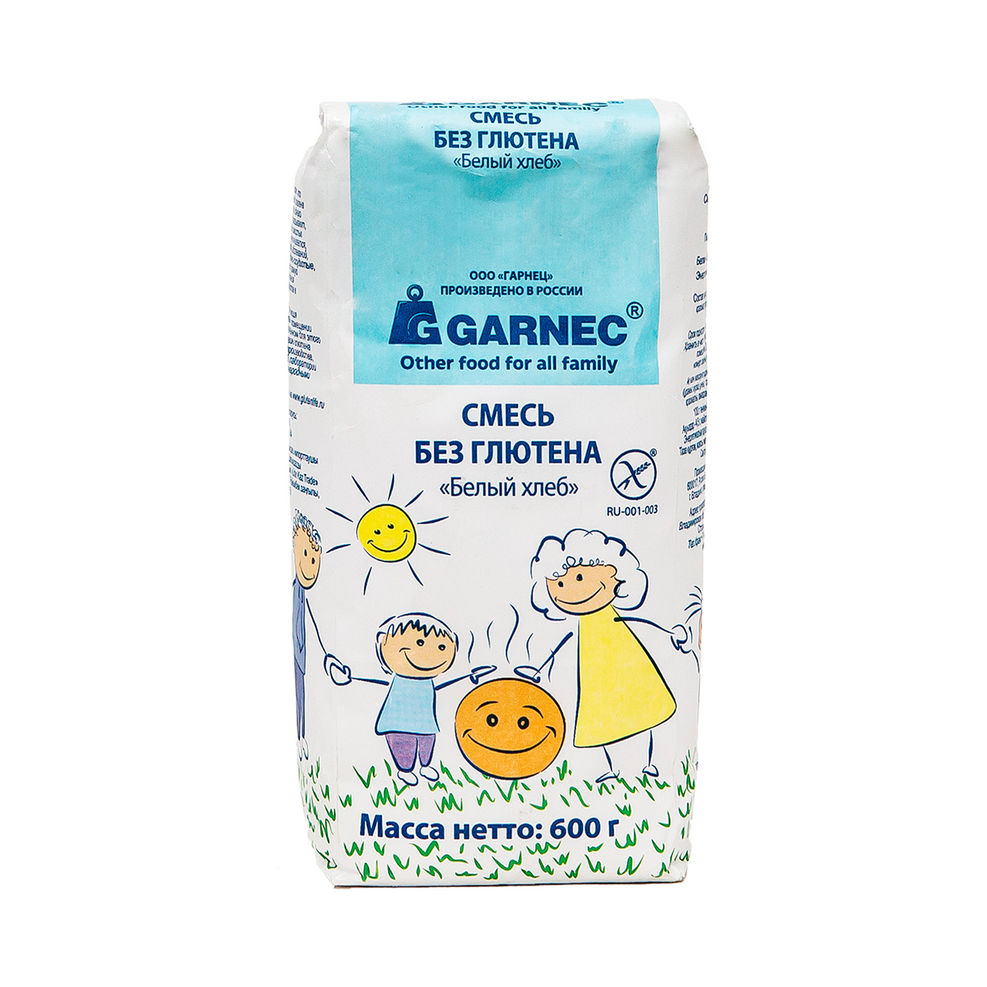 Смесь "Garnec" д/хлеба б/г 600г