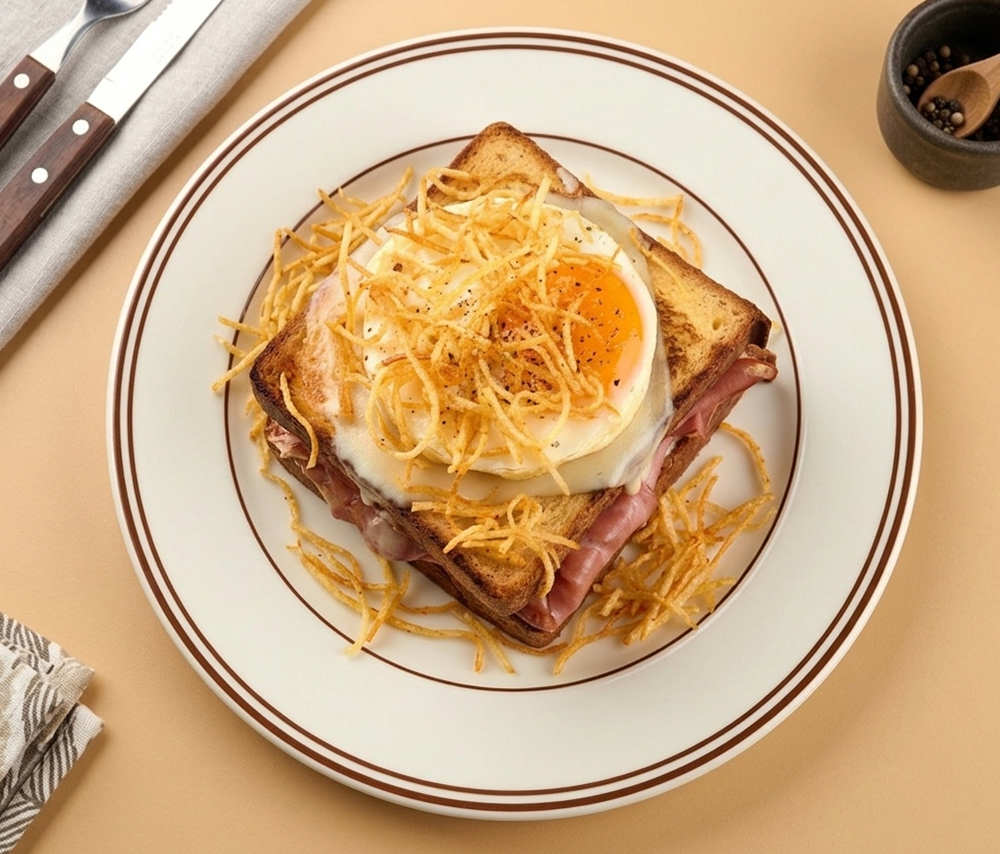 Սենդվիչ մորտադելլայով և ակնիկով