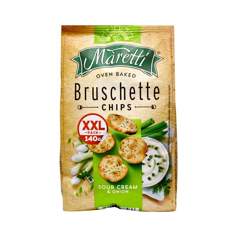 Չորահաց «Մարետտի» թթվասեր և սոխ 140գր