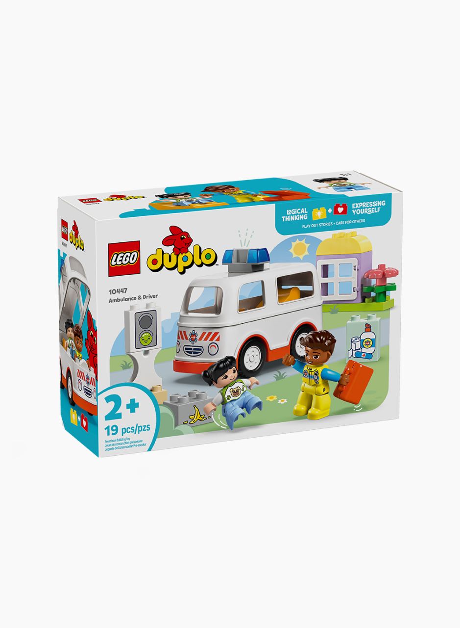 Lego Конструктор DUPLO "Скорая помощь и водитель"