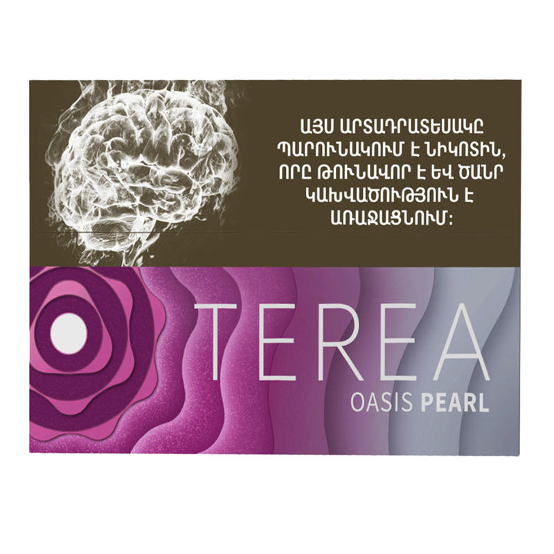 Heat-not-burn sticks "TEREA Oasis Pearl"

