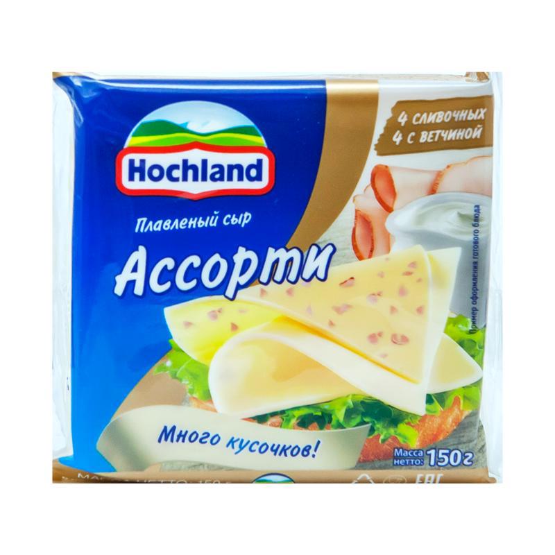 Processed cheese "Hochland" assorted 150g